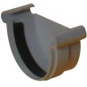 Tapa para canalón PVC gris oscuro Adequa 154-CR