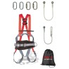 Conjunto arnés + cuerdas + mosquetones Kit Básico 6
