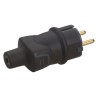 Clavija 2P+T 16A IP44 material caucho Legrand 050196