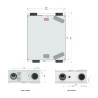 Recuperador de calor Zehnder ComfoAir 160 Basic