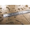 Rejilla con marco inox cepillado hasta 19mm Schlüter KERDI-LINE-A KLA19EB