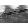 Rejilla con marco lacado negro mate hasta 19mm Schlüter KERDI-LINE-A KLA19MGS