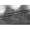 Rejilla con marco lacado negro mate hasta 19mm Schlüter KERDI-LINE-C KLCA19MGS