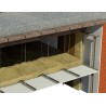 Manta de lana mineral con papel 8500X1200X100mm Ursa Terra MRK 40 (rollo 10,2m²)