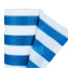 Malla ocultación PE/RF 80%  azul y blanca rollo 2x50m (100m²)