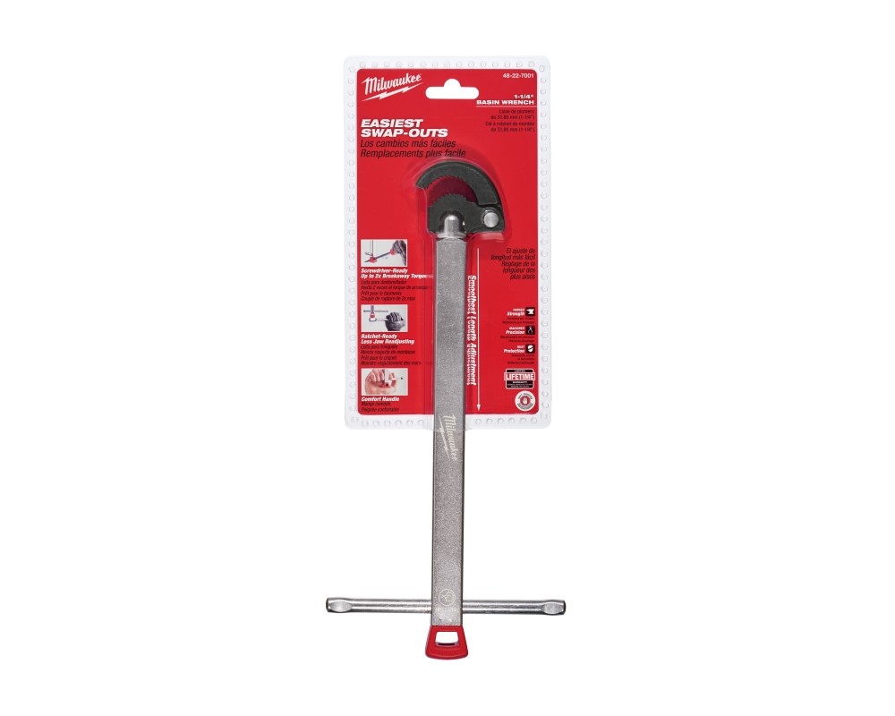 Llave ajustable compacta para lavabos 10-32mm Milwaukee 48227001