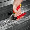Tijeras corta chapa corte recto 260mm Milwaukee 48224530