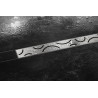 Rejilla curve con marco inox cepillado hasta 23mm Schlüter KERDI-LINE-IF-F KLIFF23EB