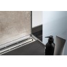 Rejilla curve con marco inox cepillado hasta 23mm Schlüter KERDI-LINE-IF-G KLIFG23EB