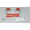 Juego accesorios UNIKGLASS+ 50 KSC V8-10 SILVER Klein 2300