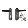 Set de manilla de nylon con cilindro de 35x30mm Novoferm