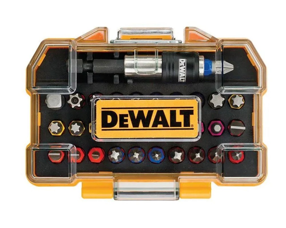 Juego de 31 puntas con adaptador DeWALT DT7969QZ
