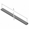 Protector de goma intermedio 2,5m Easy Glass Pro 8105