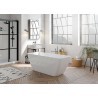 Bañera de diseño rectangular Kinedo Iconik R160