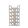 Perfil esquinero de aluminio 3m con laterales de 25x25mm