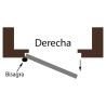 Puerta trastero ventilada 875x2035mm empujar derecha Novoferm Super Plus