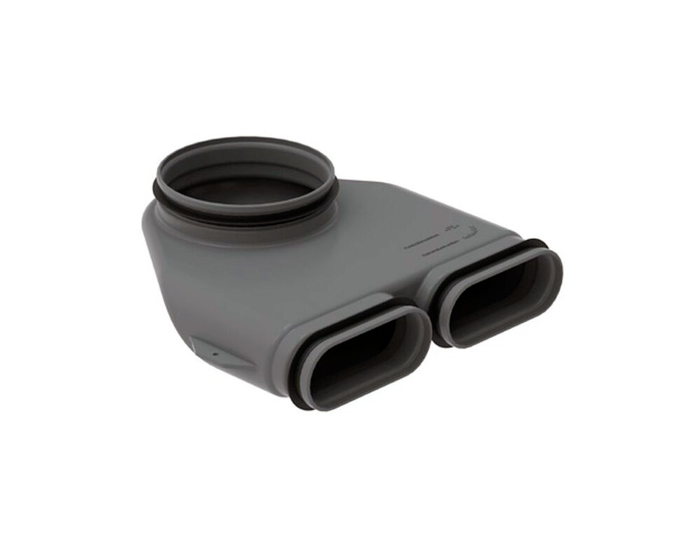 Adaptador 90º DN160 a CK300 Zehnder 990322049