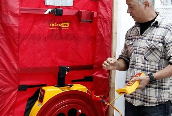 ¿Qué es el ensayo blower door?