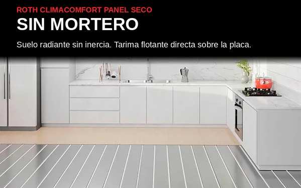 Suelo radiante ClimaComfort Panel SECO