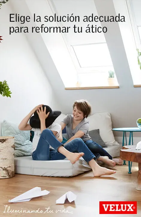 Folleto de soluciones de iluminación para buhardillas y áticos Velux - Sasmak